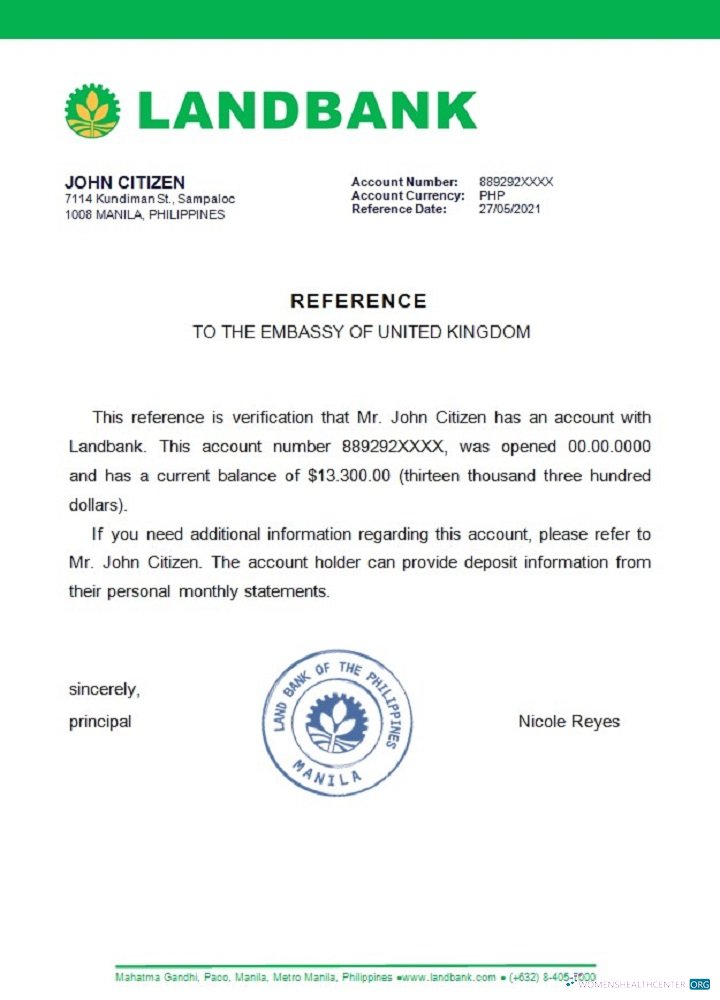 Download Philippines Land Bank reference Photoshop template